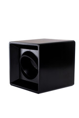 Obraz premium Lighting lamp components on white background