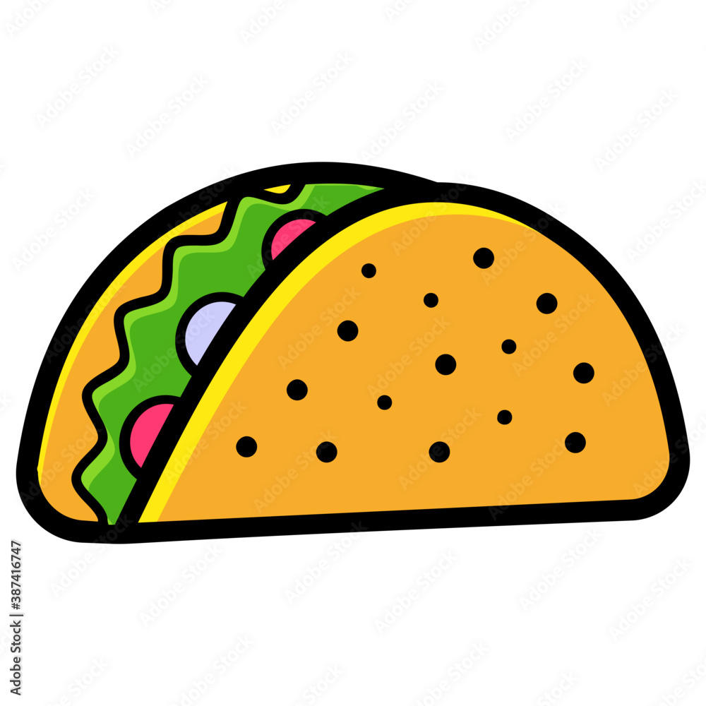 Sticker Taco 