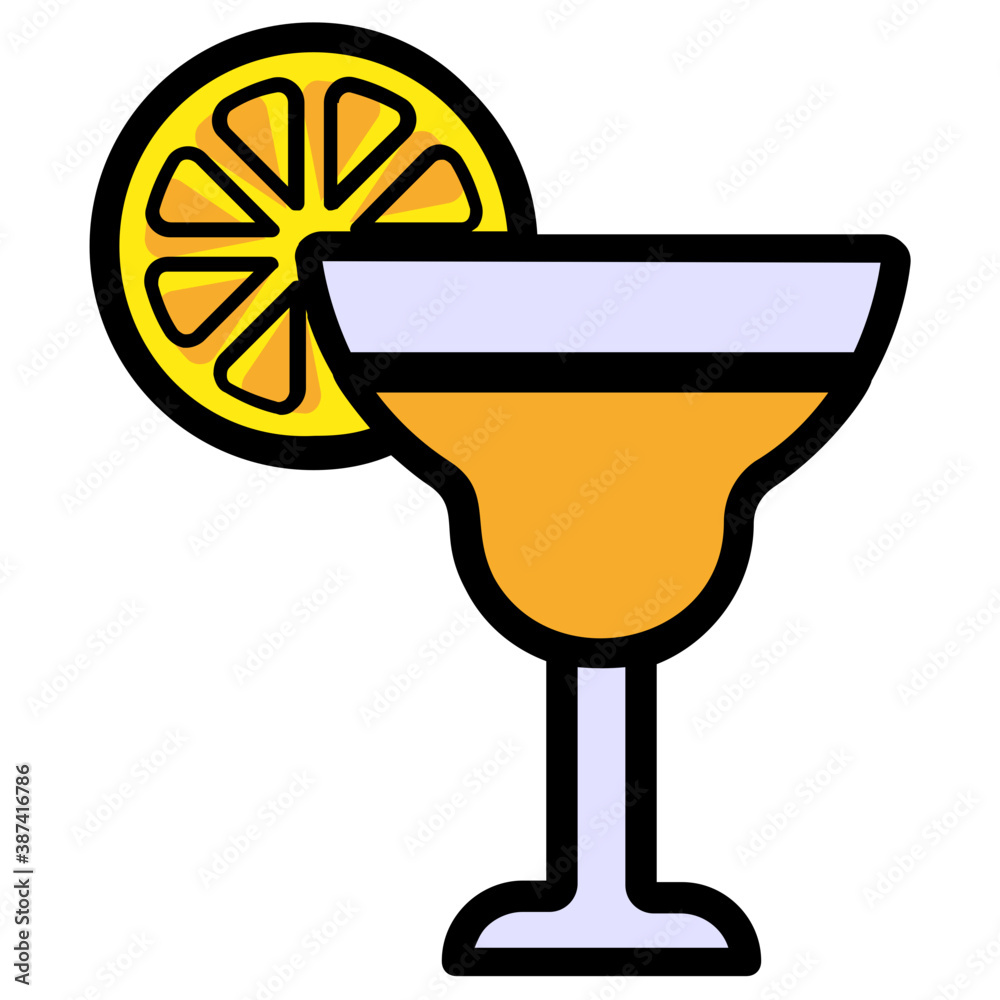 Sticker margarita