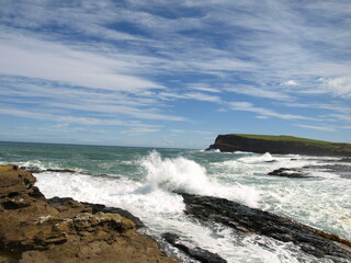 natural beauty of New Zealand Dunedin and Catlin beaches