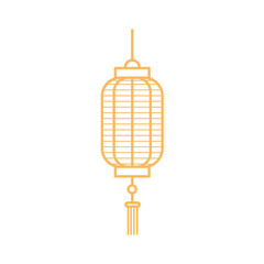 japanese lamp ornament oriental element decoration line design