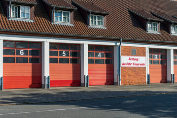 Fire station in Stralsund