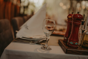 wedding - decorated table at luxury event
