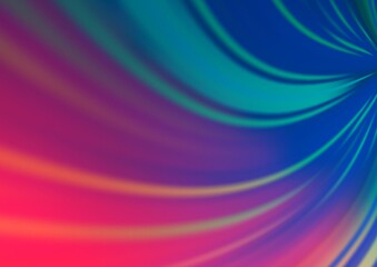 Light Blue, Red vector glossy abstract template.