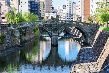 日本三名橋　長崎　眼鏡橋