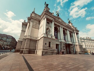 Fototapeta premium Lviv opera