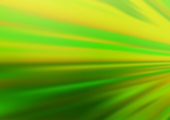 Light Green vector blurred bright pattern.