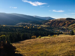autumn in the mountains