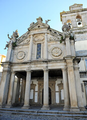 Fototapeta premium Evora, Portugal: Church of Nossa Senhora da Graca, renaissance religious architecture