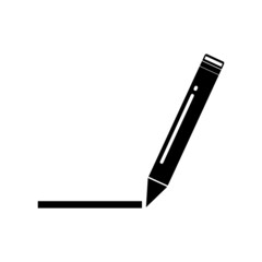 illustration of a pencil