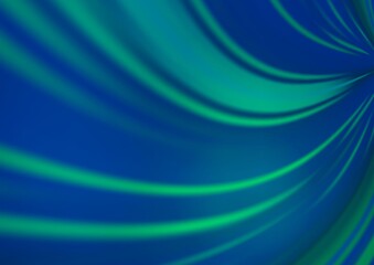 Light Blue, Green vector abstract bright background.