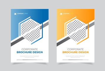 Creative and modern vector cover design for annual report, company profile, multipurpose, magazine, catalog, company profile.