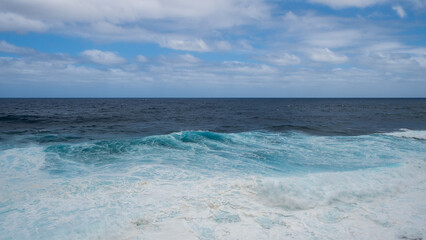 Fototapeta premium raging sea, Indian Ocean