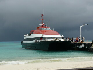 F&auml;hre nach Cozumel in Mexiko