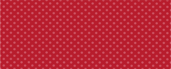 Red Polka Dot Banner