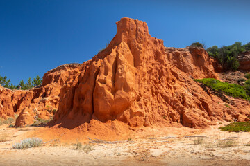 Fototapeta na wymiar red cliffs