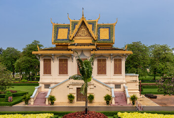 The Royal Palace in Phnom Penh, Cambodia.
