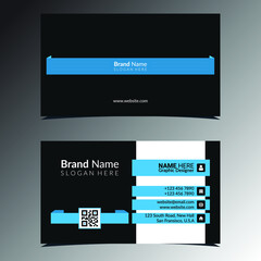 Fototapeta na wymiar Attractive, Clean and Creative Business Card Template