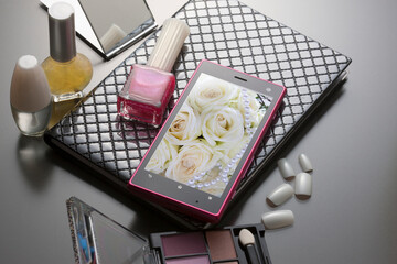 スマートフォンとコスメ