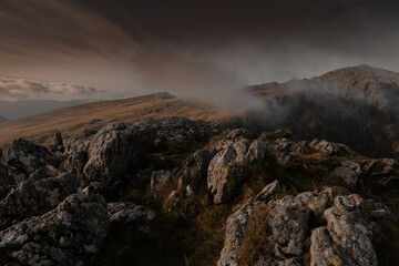 Snowdonia National Park, Wales, The United Kingdom. Snowdonia Mountains. Rocks. Moody mountains. Moody wallpapers. 