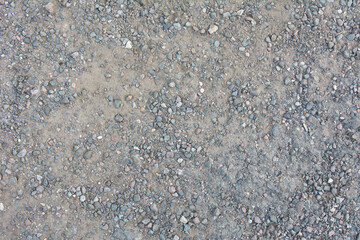 Background from small gray stones texture background.