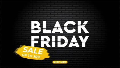 Black friday background template.