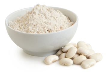 White beans and flour.