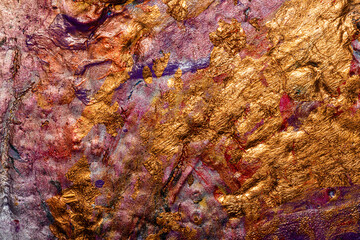 Colorful mix of acrylic vibrant colors. Fluid painting abstract texture.