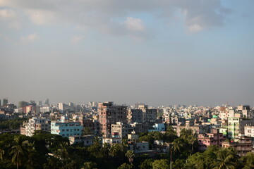 Fototapeta na wymiar Dhaka city at afternoon