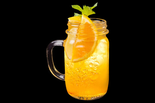 Fresh Lynchburg Lemonade in a jug with ice,