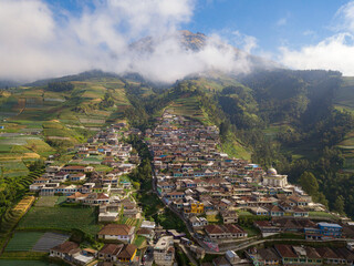 Butuh Village Nepal Van Java Sumbing Mountain