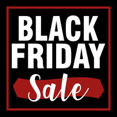 Black friday posters. Special discount and offer - Vector
