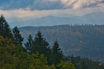 Tal von Nideck in den nördlichen Vogesen