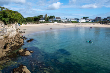 Bretagne, plage du Morbihan