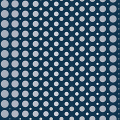 Silver blue tones abstract vector seamless pattern
