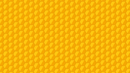 Honeycomb pattern vector. free space for text. wallpaper. background