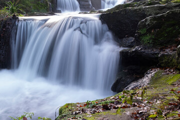 Fototapeta premium Cascate di monte Gelato -Autunno- Lazio- italia