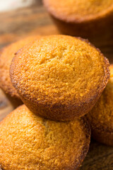 Homemade Warm Cornbread Muffins