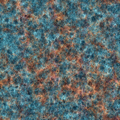 Rusty metal surface. Seamless old rusty metal texture. Blue old metal backdrop.