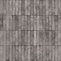 Gray road tiles background. Seamless texture of paving stones.