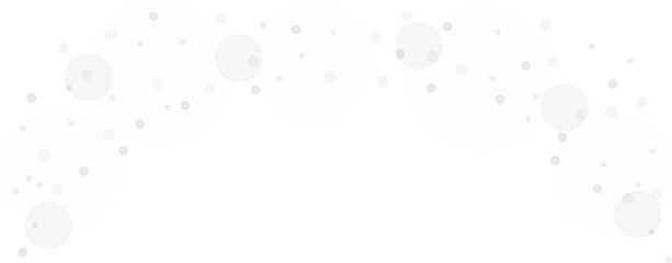 Gray vector background with a pattern of circles with different diameters. Textured template for a web splash in a modern style.