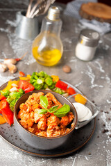 chicken in bowl