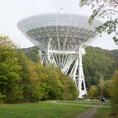 Radio telescopes can be used in the daytime as well as at night