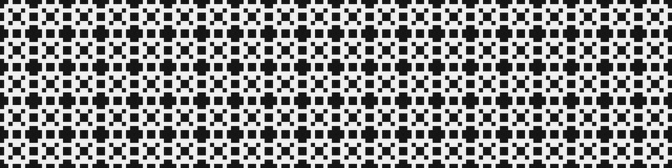 Fototapeta premium Abstract Cross Pattern Dots Logo generative computational art illustration