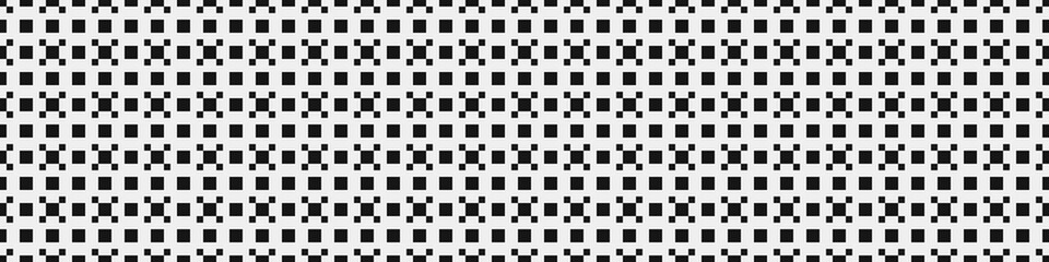 Fototapeta premium Abstract Cross Pattern Dots Logo generative computational art illustration