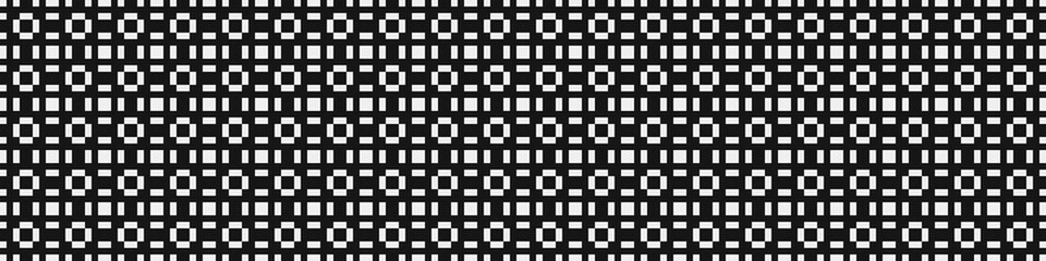 Fototapeta premium Abstract Cross Pattern Dots Logo generative computational art illustration