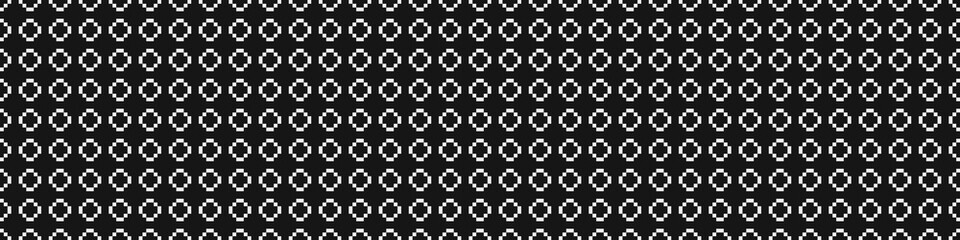 Abstract Cross Pattern Dots Logo generative computational art illustration