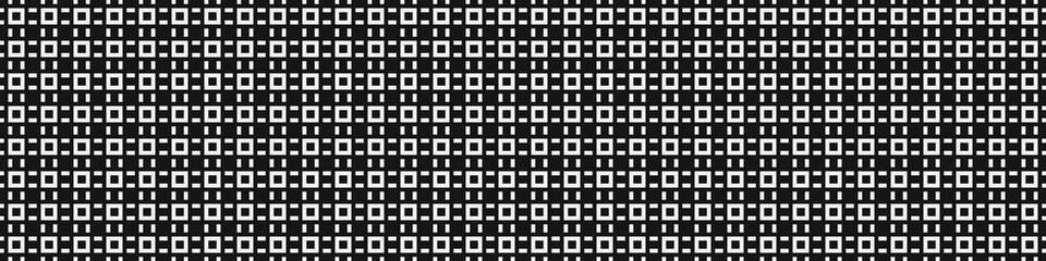 Fototapeta premium Abstract Cross Pattern Dots Logo generative computational art illustration