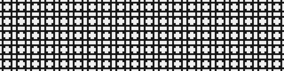 Abstract Cross Pattern Dots Logo generative computational art illustration