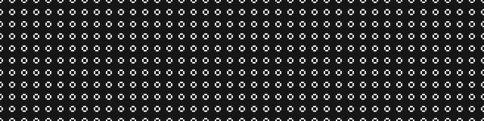 Abstract Cross Pattern Dot generative computational art illustration